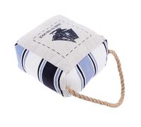 Angoily Porte Stopper Décoratif Tissu Marin Pesant avec Intérieur Sablé Bloque Porte Robuste pour Chambre Salle de Bain et Chambre Garçon Fille Protection de Sol Intérieur