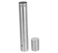 Angoily Porte-tube pour Certificats de Naissance et Documents Importants en Acier Inoxydable Élégant Tube Cylindrique Léger à Grosse Capacité, pour Diverses Occasions