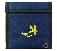 Angoily Portefeuille de Rangement avec Intérieures Multiples en Polyester Léger et Portable pour Matériel de Pêche la Mouche pour Sorties de Pêche en Plein Air