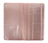 Angoily Portefeuille pour Femmes en PU Élégant et Multifonctionnel, Grosse Capacité, Pratique pour Voyage et Usage Quotidien, Porte-Passeport et Porte-Cartes Compact