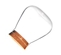 Angoily Pot Décoratif en Verre à Bouchon Liège pour Micro-Terrarium Paysager, Vase en Verre Transparent Petit Format, Objet Déco Écologique pour Plantes Succulentes Et Créations DIY