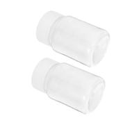 Angoily Poudre de Flocage Veloutée 2 Flacons 10 G 1,5 Mm Couleur Blanc Crème pour Loisirs Créatifs, Flocage de Poupées Diy, Accessoires Décoratifs pour Ateliers et Créations Manuelles