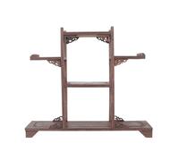 Angoily Présentoir en Bois de Poulet Ailé pour Curiosités Étagère Antique en Bois Naturel Support de Rangement Multifonction pour Décoration D’Intérieur Meuble D’Appoint pour Bureau et