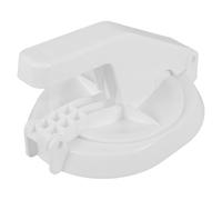 Angoily Presse à Pâte Manuelle en Plastique Blanc pour Pizza et Raviolis, Outil Robuste pour Presser la Pâte et Réaliser des Feuilles de Raviolis Facilement Cuisine Réutilisable