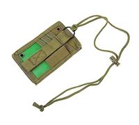 Angoily Protecteur Identité Oxford Rigide Porte-Cartes pour Badges Porte-Badge Identité Extérieur Petit