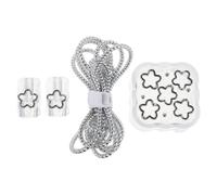 Angoily Protège-câble Chargeur 40w Motif Étoile Transparent Souple, Étui Adaptateur USB-c Anti-Chute pour Protection Câble de Données, Accessoire Pratique pour Femmes et Filles