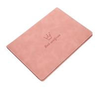 Angoily Protège Certificat Naissance Cuir Rose Étui Résistant et Pratique Housse Protectrice Antidécoloration pour Document Garçon Fille Accessoire Fiable et Doux Au Toucher