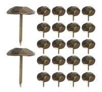 Angoily Punaises Décoratives Antiques 100 Pcs 16x20 Mm Motif Ballon de Football en Métal Bronze Vert Antique, Clous de Tapissier pour Meubles, Canapé, Chaises, Rénovation