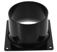 Angoily Raccord De Conduit Métallique Pour Systèmes De Ventilation Bride Droite À Fond Carré Pour Hottes De Cuisinière