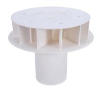 Angoily Raccord de Siphon PVC 110 MM pour Descente de Gouttière Entonnoir de Drainage de Toiture Technologie Autonettoyante Déviateur d'Eau de Pluie pour Système de Gestion des Eaux