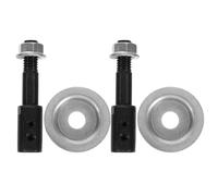 Angoily Rallonge D'arbre Moteur 8 Mm en Acier pour Meuleuse D'établi 775, Lot de 2 Sets de Tiges de Meule pour Polissage et Meulage, Accessoire Robuste pour Travaux de Bricolage