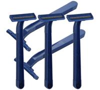 Angoily Rasoir Jetable pour Hommes et Femmes Lot de 24 Pièces en Acier Inoxydable Bleu Foncé Rasoir Corporel Compact et Portable pour Rasage Épilation et Taille Voyage et Salle de Bain