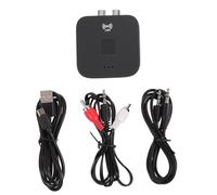 Angoily Récepteur sans Fil 5.0 NFC, Adaptateur Audio 3,5 Mm Et RCA pour Voiture Et Maison, Distance 10 Mètres, pour Smartphone Et Système Audio, Compact Bleu