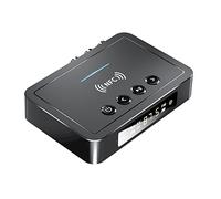 Angoily Récepteur sans Fil Audio Adaptateur pour Système avec Entrée Optique Et Coaxiale Transmission sans Fil Jusqu à Mètres