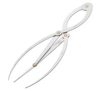 Angoily Règle à Sourcils en Acier Inoxydable Argenté Pochoir Flexible pour Mesure Précise Courbe Outil de Dessin Positionnement des Sourcils Maquillage Visage