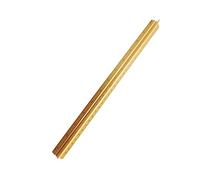 Angoily Règle Triangulaire Aluminium pour Angle Échelle Doré pour Étudiants et Bureaux Précision Accrue Facile à Lire et