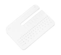 Angoily Règleur Angle Multifonction Acrylique Transparent Outil Perforateur Cuir Accessoire Artisanal pour Travaux de Maroquinerie