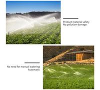 Angoily Régulateur de Pression pour Système d'Irrigation Goutte à Goutte 3/4 Pouces 30 Psi Raccord Fileté Intérieur et Extérieur Matériau Ignifugé Solide pour Jardin Parc et