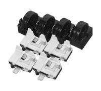 Angoily Relais de Démarrage Ptc pour Réfrigérateur avec Protecteur Thermique Kit pour Compresseur Démarrage et Protection les Surcharges Compatible Congélateurs et Systèmes de
