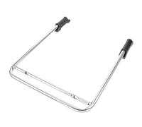 Angoily Repose Pied de Bureau Acier Inoxydable Support Électroplaqué Intégré Extensible et Stable Accessoire pour Chaise Pivotante