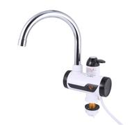 Angoily Robinet d'Évier Électrique à Affichage Numérique Robinet d'Eau Domestique Ac220V Mitigeur la Cuisine Instantané Adapté Salle de Bain Installation Basse Pression Finition