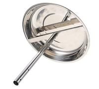 Angoily Rôtisseur Vertical Acier Pour Poulet Et Volaille Support De Plat à Rôtir Pour Accessoire De Cuisine Pratique Pour Barbecue Et Four