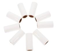 Angoily Rouleaux Anti-peluches 9pcs Extra Collants en Papier Blanc 30 Feuilles par Recharge, pour Vêtements et Voiture en Voyage