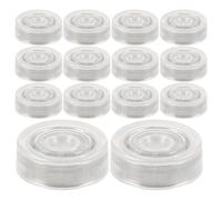 Angoily Roulements à Billes Miniatures et Accessoires DIY 50pcs en Plastique et Fer Base de Précision pour Socle Rotatif de Jouets et Éoliennes pour Artisanat Parent-garçon et Filles