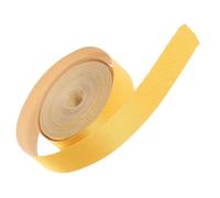 Angoily Ruban Adhésif de Bordure en Tissu Auto-Adhésif 10 Mètres Couleur Or Brillant Bande de Chant pour Abat-Jour Tambour Lampe de Table et Lampadaire Patch de Réparation en Tissu