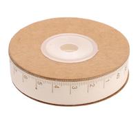 Angoily Ruban de Coton Beige avec Échelle, Décoration Créative, 10 M | Emballage et Coiffure, Léger et Portable, Se Coupe Librement, Usage Pratique, Style Créatif
