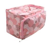 Angoily Sac de Rangement Tricot Crochet Portable avec Sortie de Fil Pratique pour Accessoires Tricot et Couture Sac à Main pour Outils de Crochet et Laine pour Organiser Vos Travaux Cours