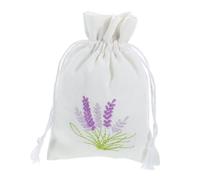 Angoily Sachet Vide Lavande Coton avec Cordon de Serrage Réutilisable pour Rangement Parfumé pour Armoires et Voyages