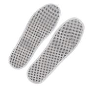 Angoily Semelle Intérieure Confortable Thermique Blanche en Tourmaline et Nylon Coussin Chauffant Autochauffant Améliore le Métabolisme et L'immunité pour Chaussures pour Pieds Froids