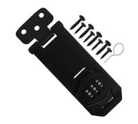 Angoily Serrure à Combinaison sans Clé avec Loquet Mécanique sans Perçage Verrouillage Sécurisé pour Armoire Tiroir Réfrigérateur Protection et Meuble sans Dommages