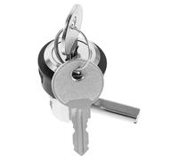 Angoily Serrure en Alliage de Zinc pour Armoire de Cave à Vin Verrou Antivol avec Clé Pièce de Verrouillage Compatible Congélateur Protection Sécurisée pour Vitrine et Meuble Vitré