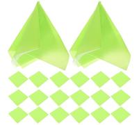 Angoily Serviettes en Papier Vertes Épaisses pour Restaurants et Fêtes, 20 Pièces, Papier Double Couche Léger et Facile à Stocker, Design Classique