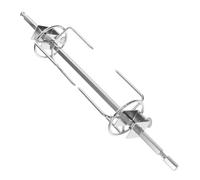 Angoily Set de Fourchettes Rotatives Acier Inoxydable pour Rôtissoire Poulet Ustensiles Barbecue Résistants et Durables Accessoires de Cuisson pour Four Ménager Outil Pratique pour Rôtir