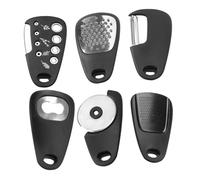 Angoily Set Ustensiles Cuisine Multifonctions Éplucheur Légumes Coupe-légumes Trancheuse Multifonctions Ouvre-bouteille Sécurisé pour Préparation Rapide