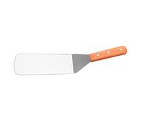 Angoily Spatule À Steak Antiadhésive Avec Manche En Bois Spatule De Cuisson En Acier Inoxydable Grattoir À Steak Pour Œufs Crêpes Poisson Passe Au Lave-vaisselle