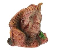 Angoily Statue De Sphinx Résine pour Aquarium Décoration Élégante pour Réservoir De Poissons Adaptée Aux Eaux Douces Et Salées Ornement De Paysage Aquatique Unique