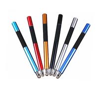 Angoily Stylet Capacitif avec Pointe Disque Et Fibre pour Tablette Et Téléphone Portable Précis Et Stylo Tactile pour Dessin Et Prise De Notes Coloris Or