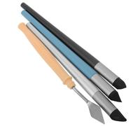 Angoily Stylo mélangeur pour pastel à l'huile avec tête éponge douce et grattoir - Outil de mélange pour peinture détaillée - Dégradés de couleurs - Transitions douces - Polyvalent pour peinture à