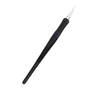 Angoily Stylo Plume Dip Verre Rétro avec Manche Stylo Calligraphie Durable et Confortable pour Signature et Dessin Artistique