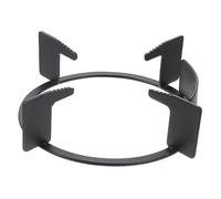 Angoily Support De Brûleur à Gaz Semi-coupe-vent En Acier Inoxydable 12,5 Cm, Accessoire Stable Pour Cuisinière à Gaz à Fond Rond, Adapté Usage Domestique,