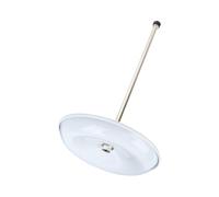 Angoily Support de Comptoir en Acier Inoxydable Blanc pour Séchoir à Carafe à Vin Étendoir à Carafe Pratique et Compact pour Bar Maison et Restaurant Égouttoir Stable et Résistant à la