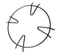 Angoily Support de Grille pour Brûleurs à Gaz en Fonte Noire Anneau de Brûleur à 4 Pattes Support Stable pour Poêle et Casserole Ronde Accessoire Résistant à la Chaleur pour Plaque de