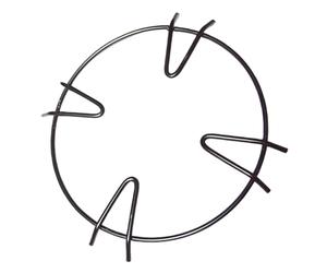 Angoily Support de Grille pour Brûleurs à Gaz en Fonte Noire Anneau de Brûleur à 4 Pattes Support Stable pour Poêle et Casserole Ronde Accessoire Résistant à la Chaleur pour Plaque de