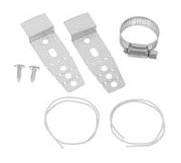 Angoily Support De Montage Pour Lave-vaisselle Clips De Fixation Kit Installation Pour Comptoir Adapté à Divers Modèles