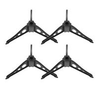 Angoily Support de Sapin de Noël 4 pièces, Socle Stable pour Sapin Artificiel, Base Verte en Plastique pour Sapin de 1,2 à 1,5 m, Facile à Installer