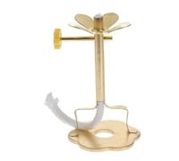 Angoily Support Mèche Lampe Huile Bouddhiste Alliage Porte-mèche Réglable Grand Format Stabilité et Sécurité pour Lampes à Huile Variées Entretien Facile